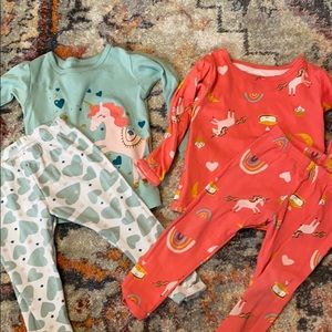 Toddler girl pajamas